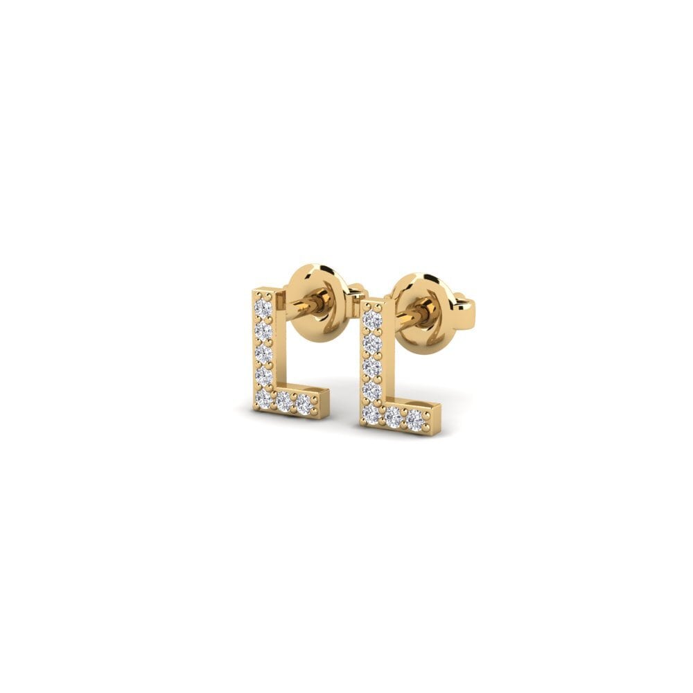 Diamond Women's Earring Vuori - L
