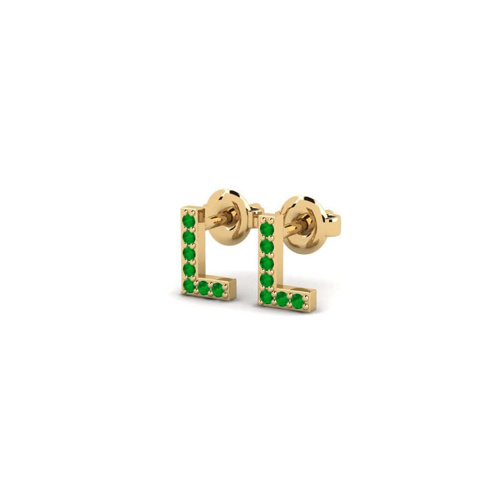 Emerald Women's Earring Vuori - L