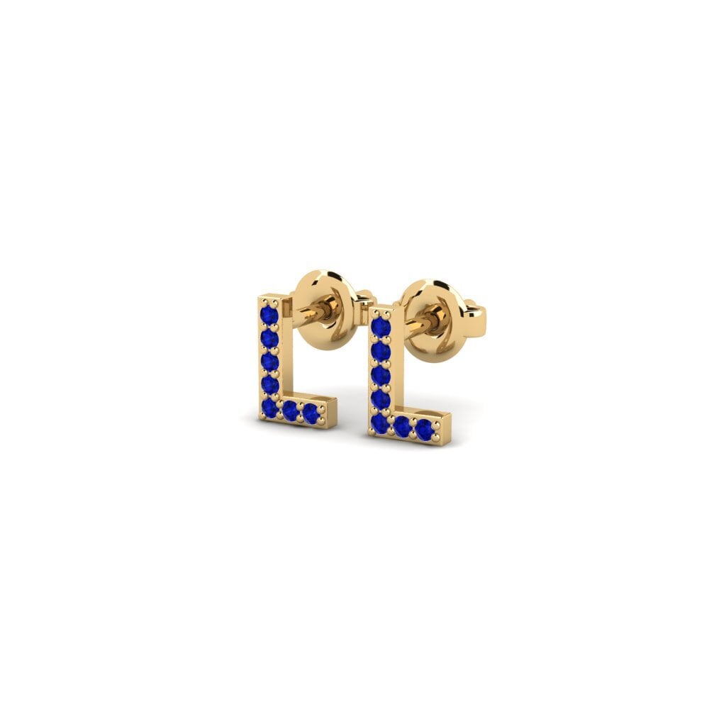 Sapphire Women's Earring Vuori - L
