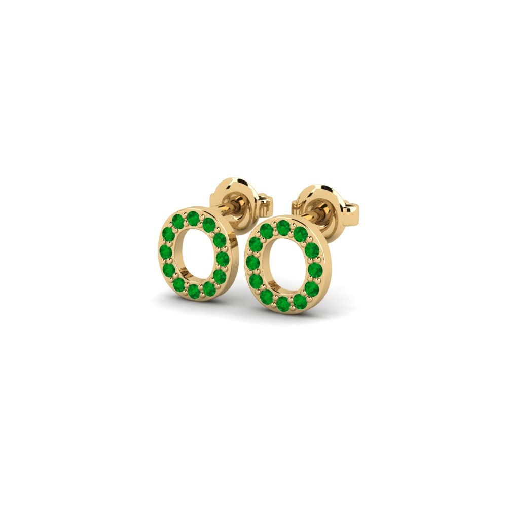 Emerald Women's Earring Vuori - O