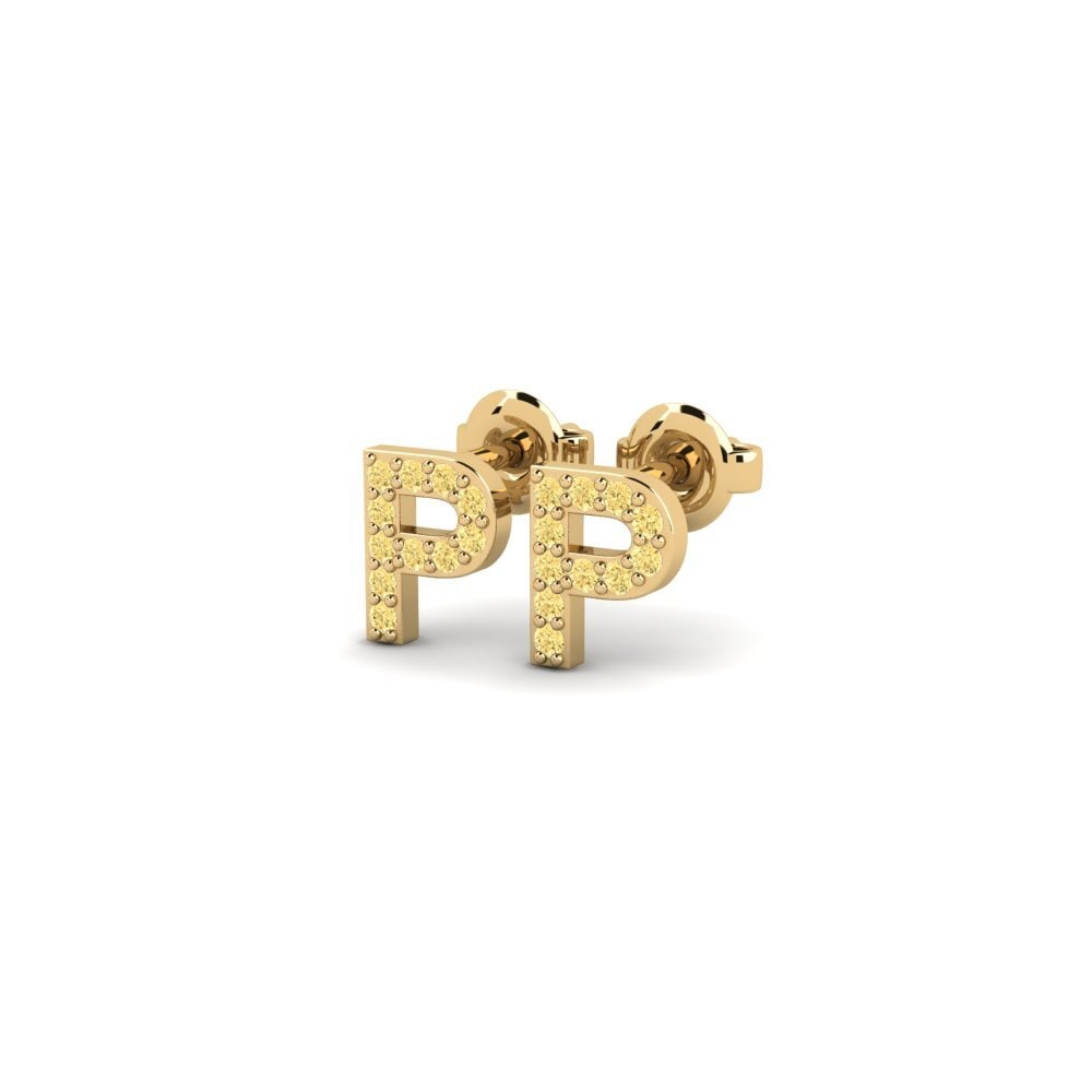 Yellow Diamond Women's Earring Vuori - P