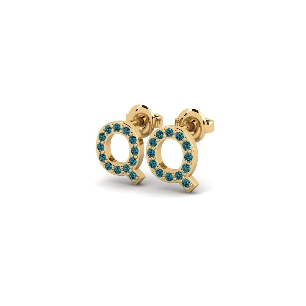 Blue Diamond Women's Earring Vuori - Q