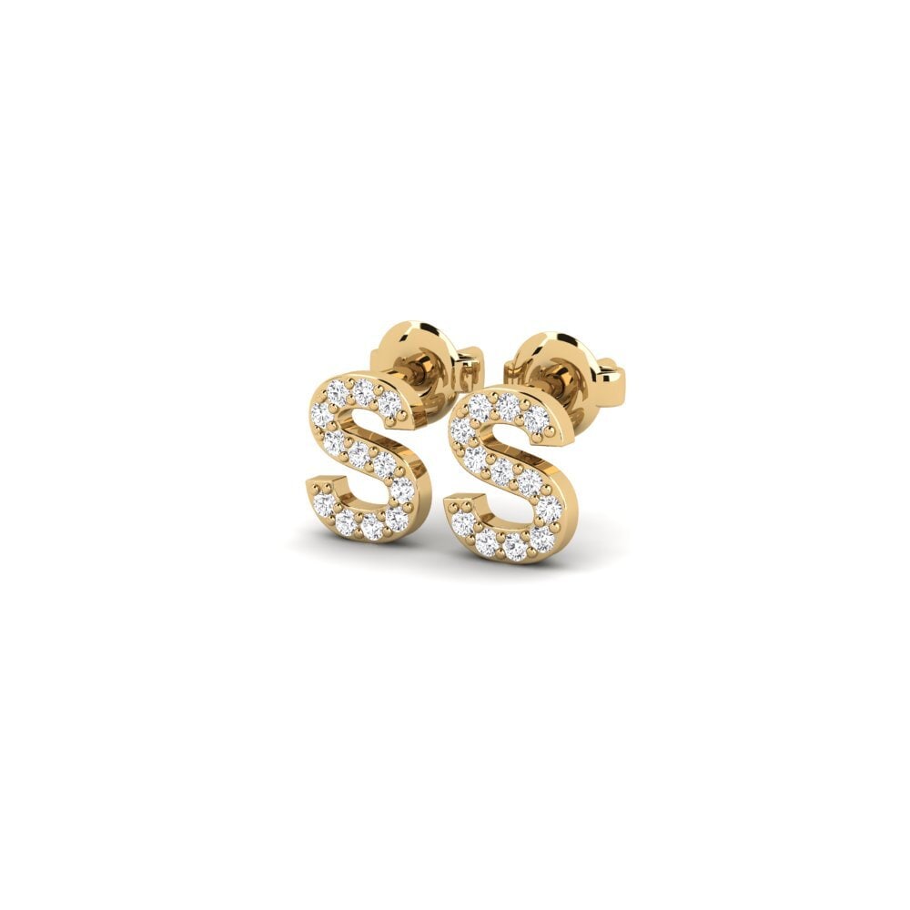 White sapphire Women's Earring Vuori - S