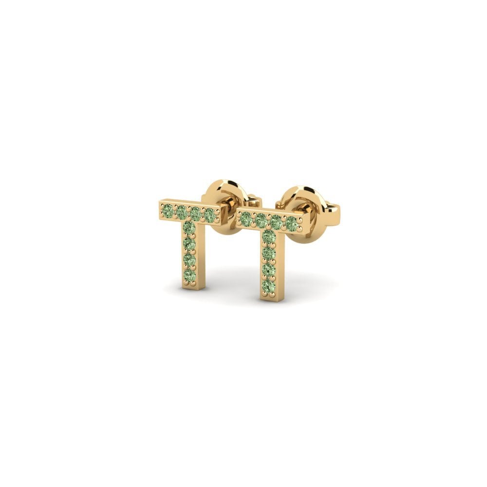 Green Diamond Women's Earring Vuori - T