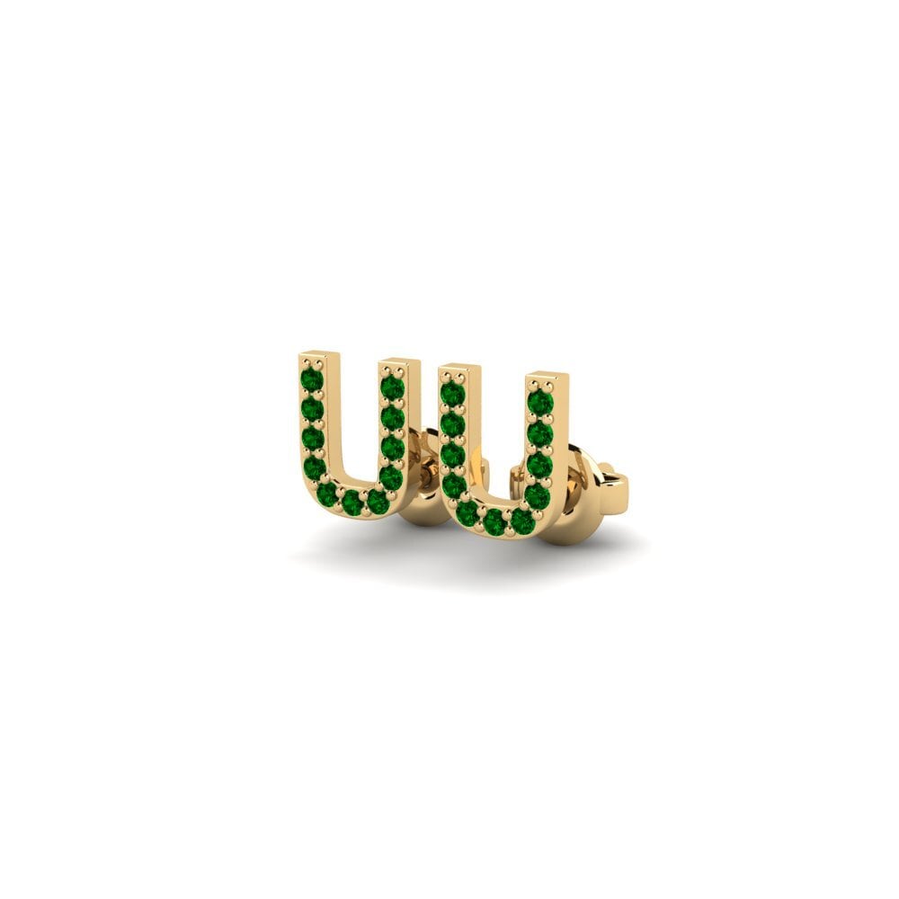 Green Zirconia Women's Earring Vuori - U