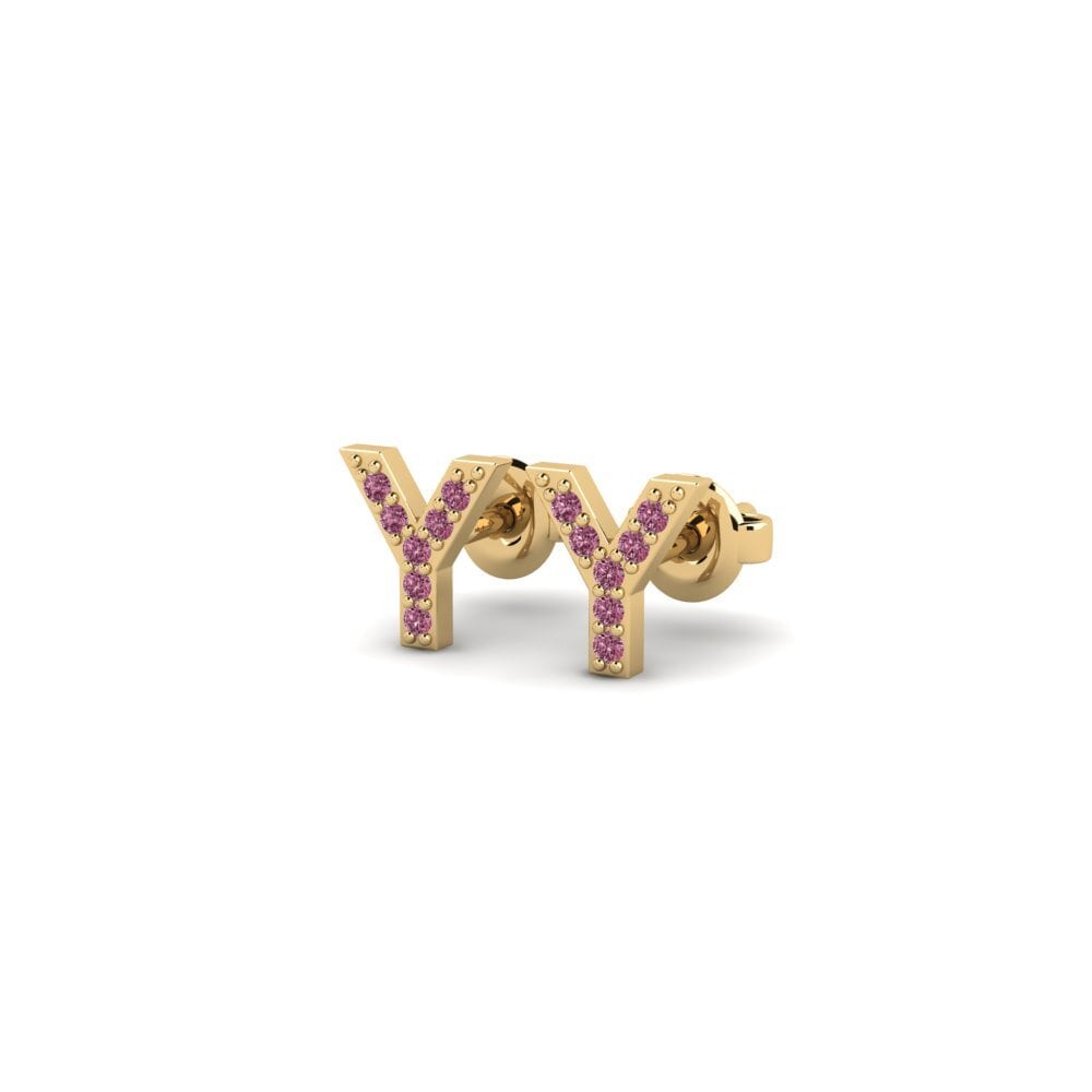 Rhodolite Garnet Women's Earring Vuori - Y
