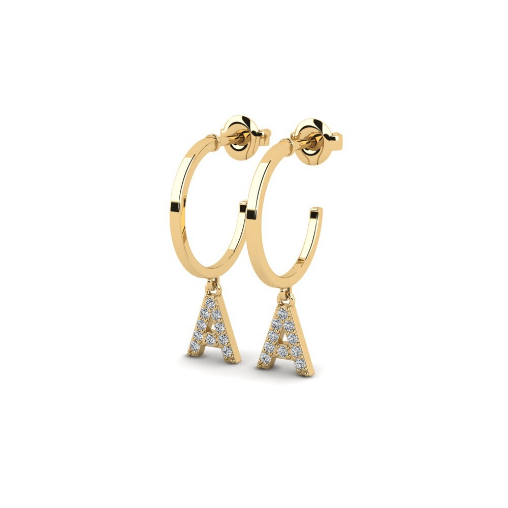 Zirconia Women's Earring Bundok - A