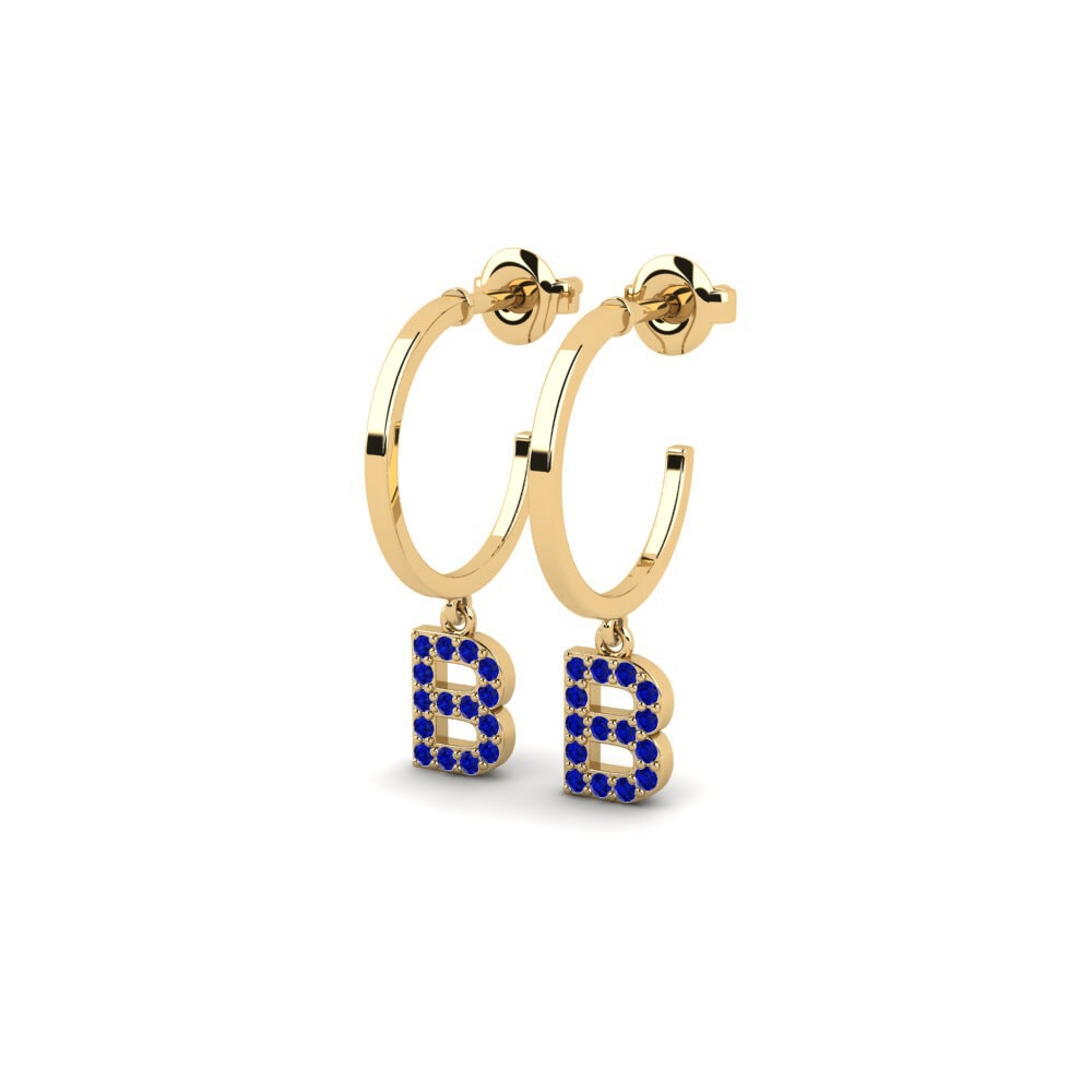 Sapphire Women's Earring Bundok - B
