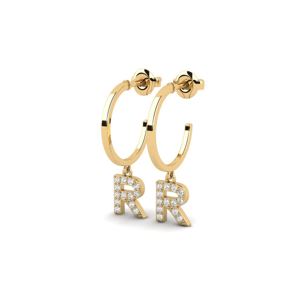 Moissanite Women's Earring Bundok - R
