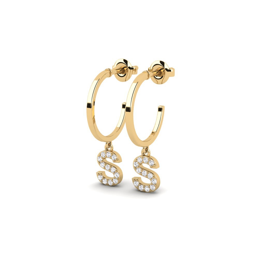 White sapphire Women's Earring Bundok - S