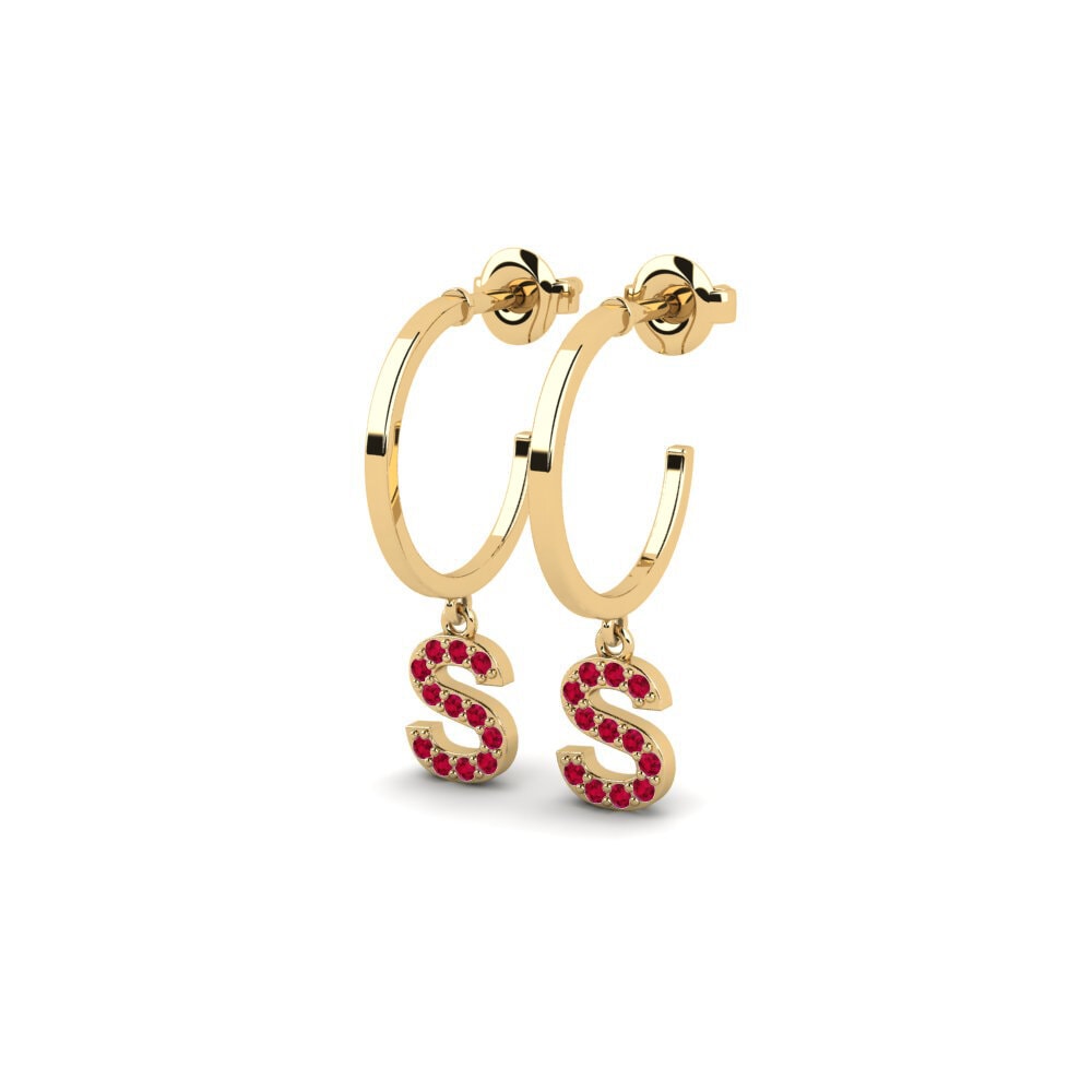 Ruby Women's Earring Bundok - S