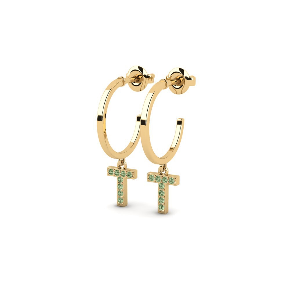 Green Diamond Women's Earring Bundok - T