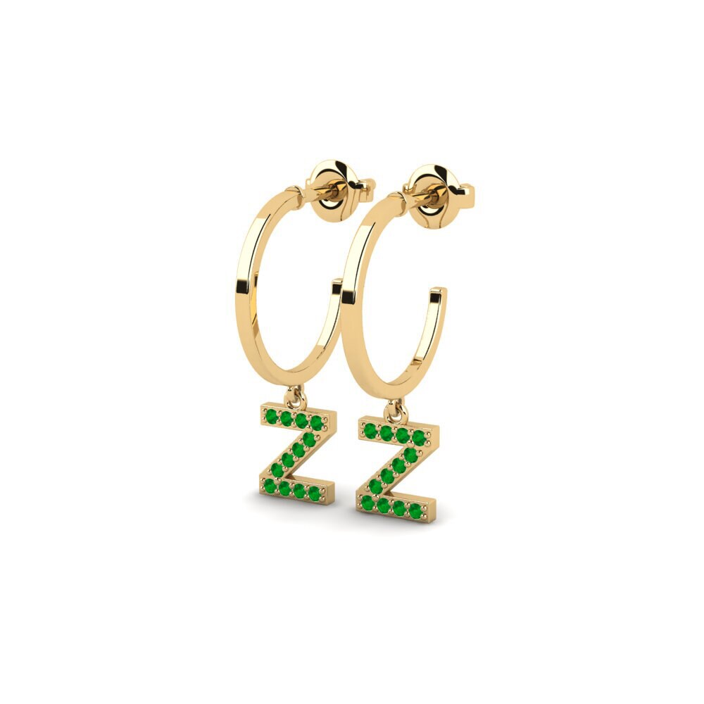 Emerald Women's Earring Bundok - Z