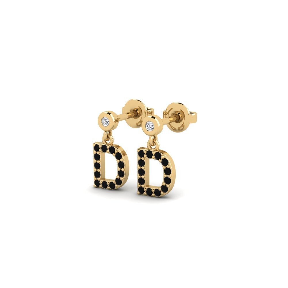 Black Diamond Women's Earring Jasorat - D