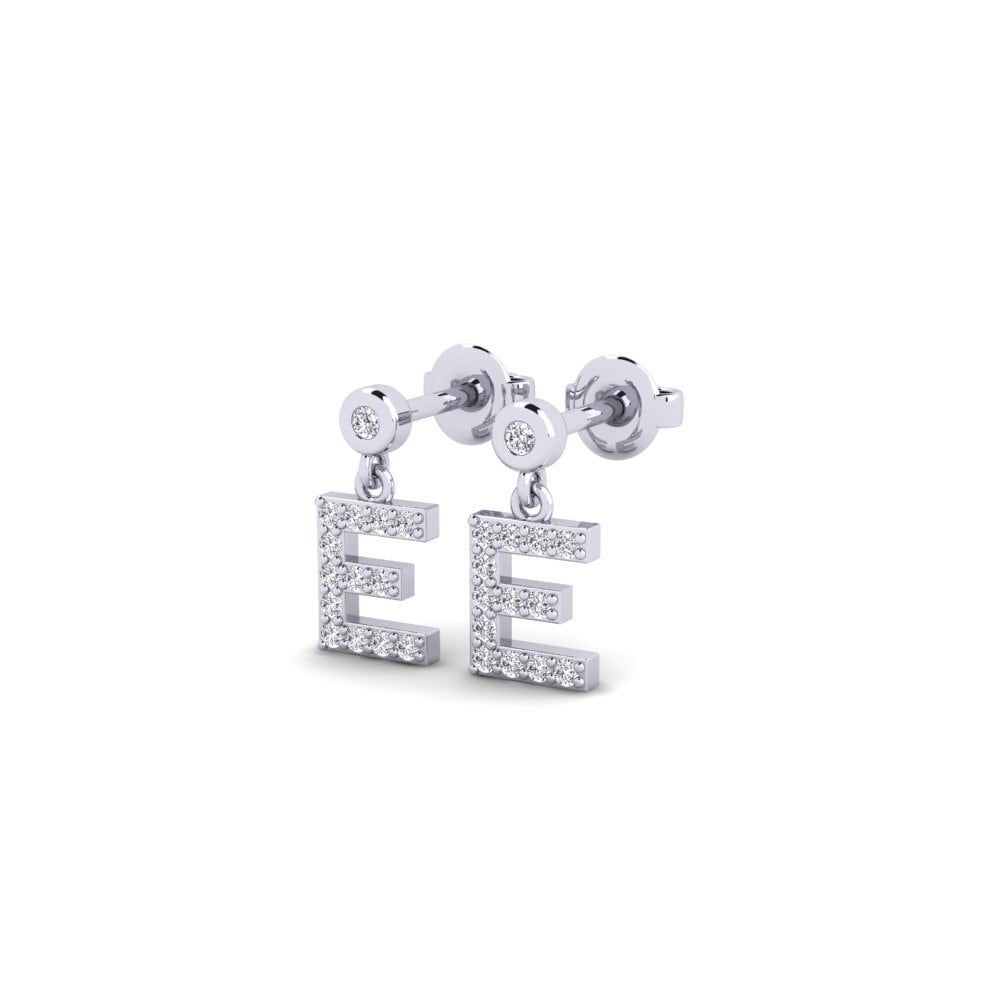950 Platinum Women's Earring Jasorat - E