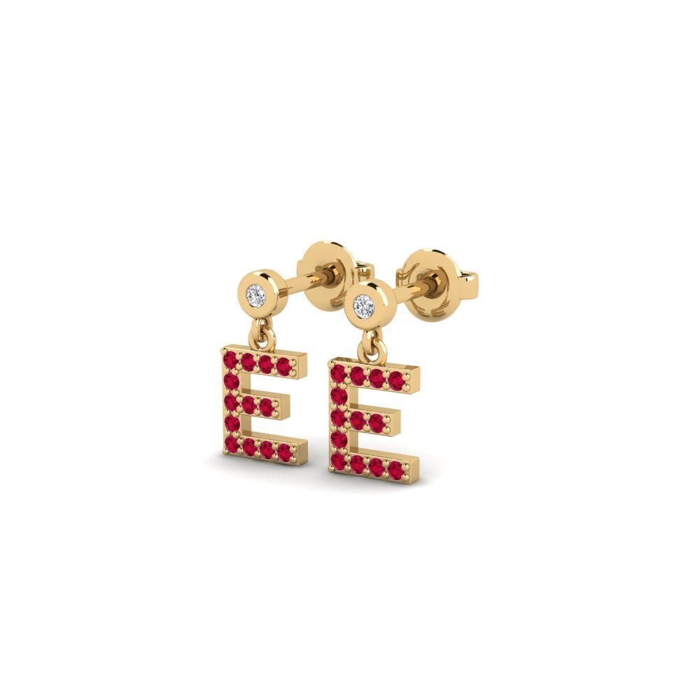 Ruby Women's Earring Jasorat - E