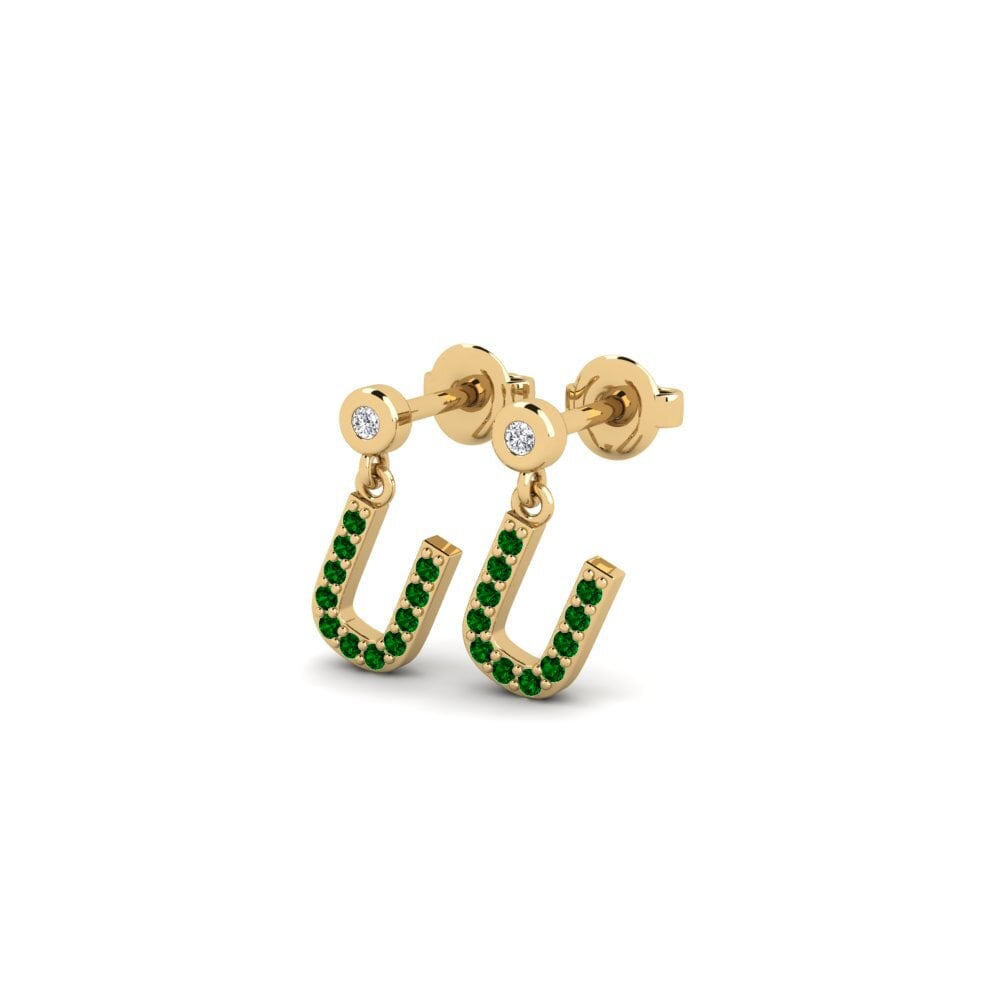 Green Zirconia Women's Earring Jasorat - U