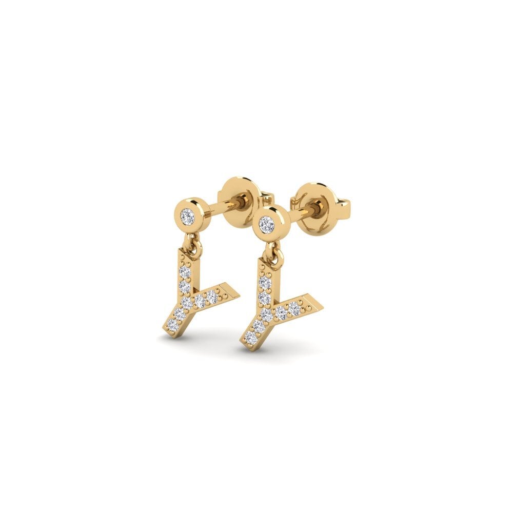 Diamond Women's Earring Jasorat - Y