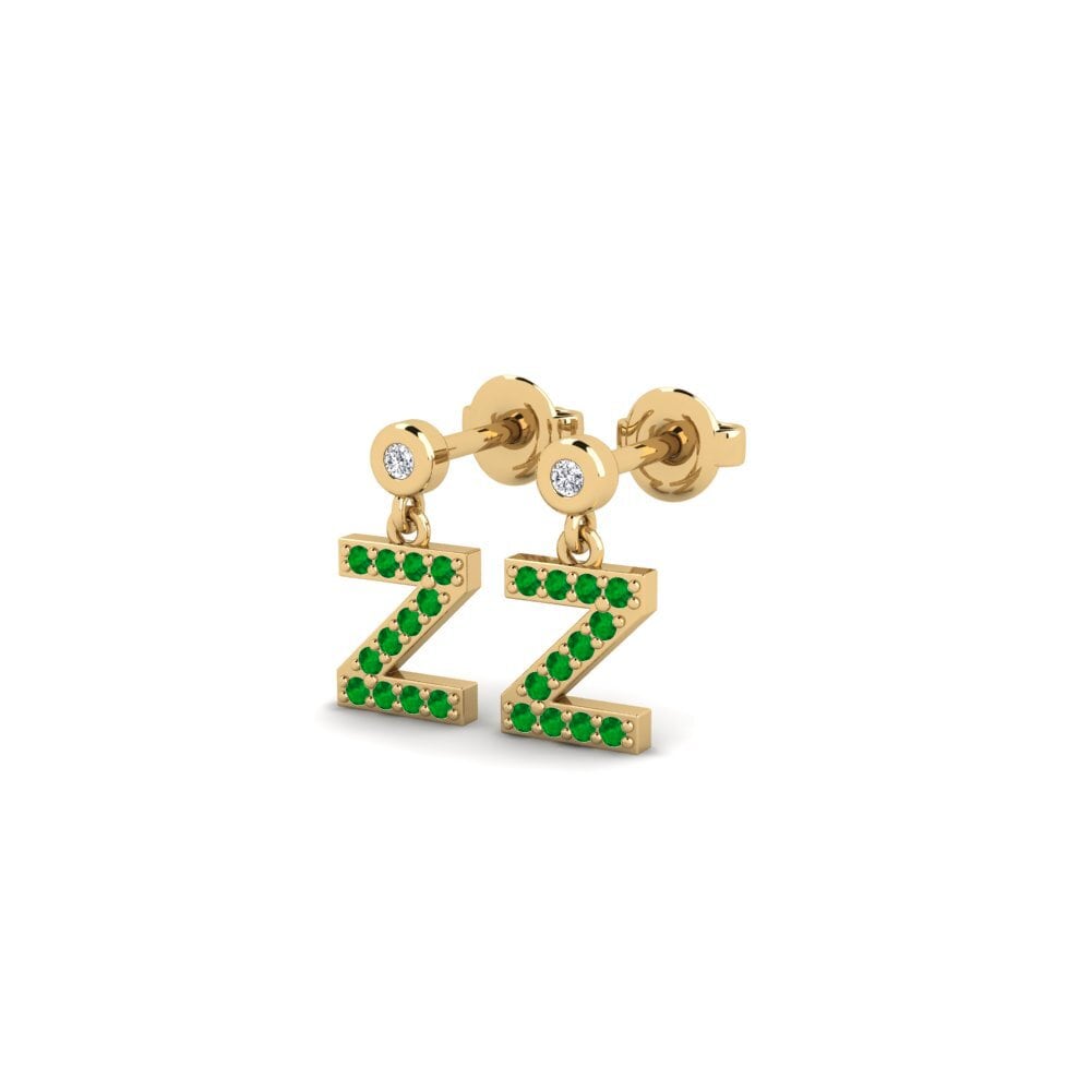 Emerald Women's Earring Jasorat - Z
