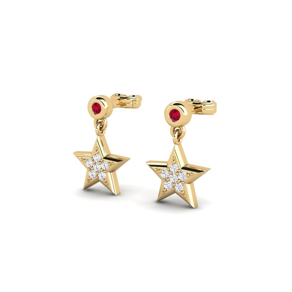 Ruby Women's Earring Behangelig