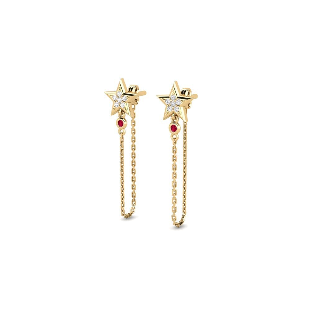 Ruby Women's Earring Berit