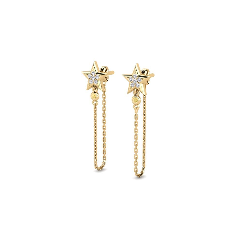 Yellow Diamond Women's Earring Berit