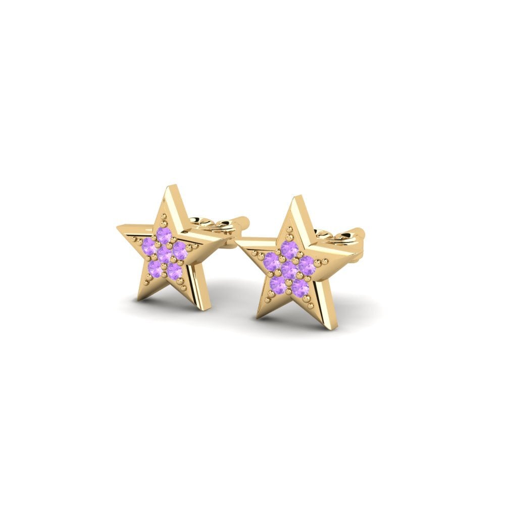 Amethyst Damen ohrring Holger