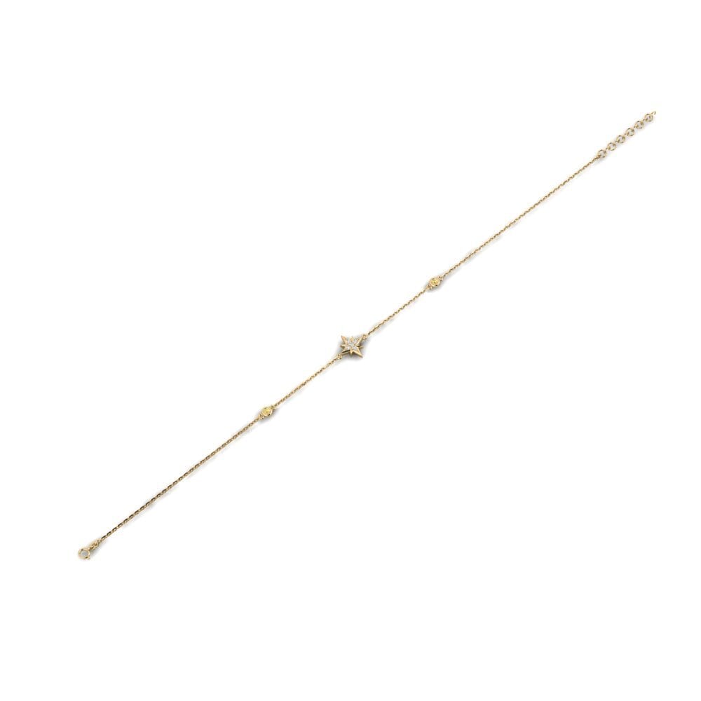 Yellow Diamond Women's Bracelet Katse