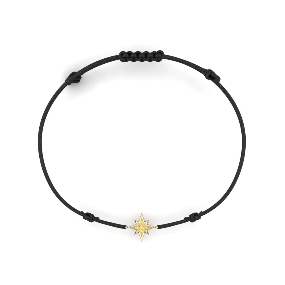 Yellow Diamond Cord Bracelet Kgopelo
