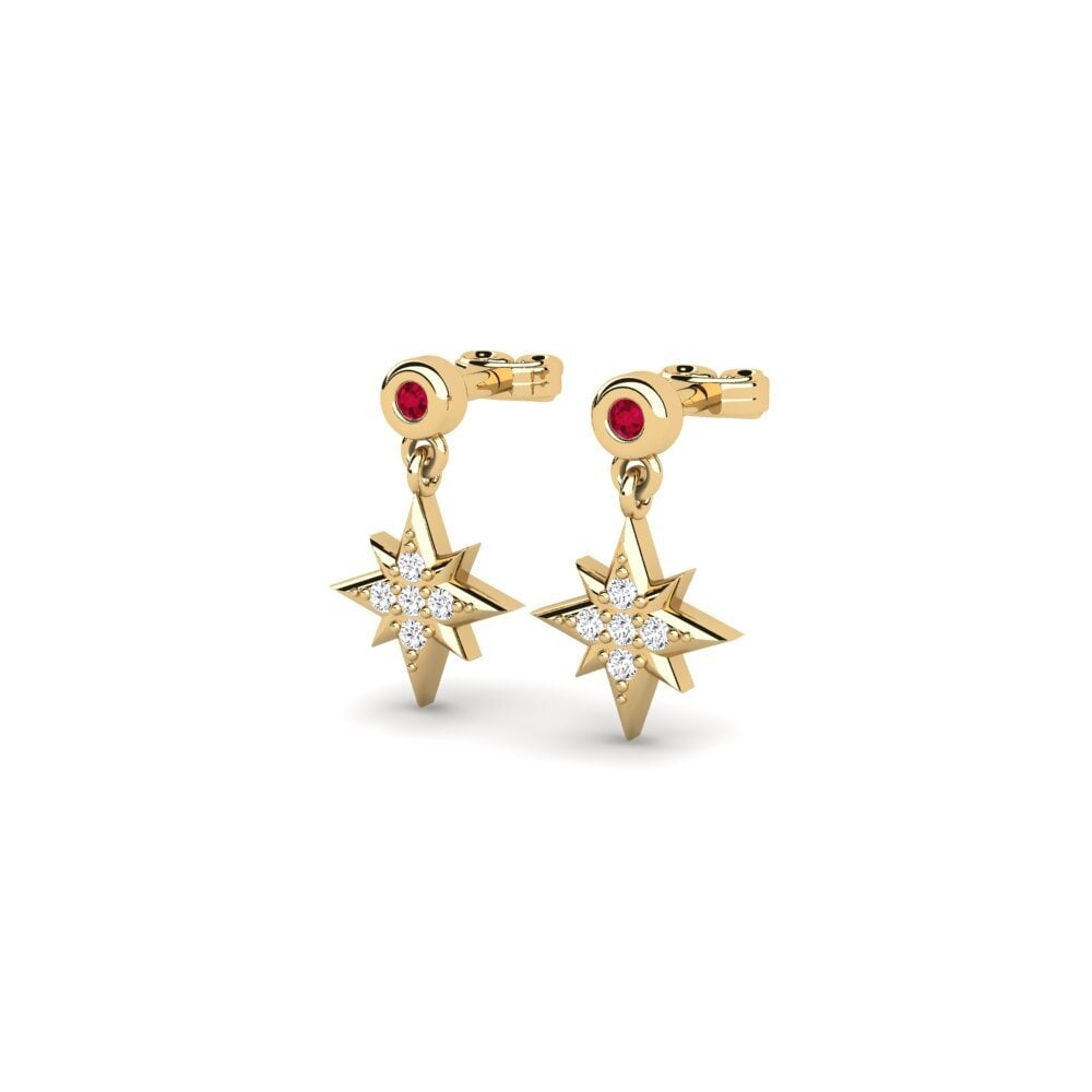 Ruby Women's Earring Kuntentizza
