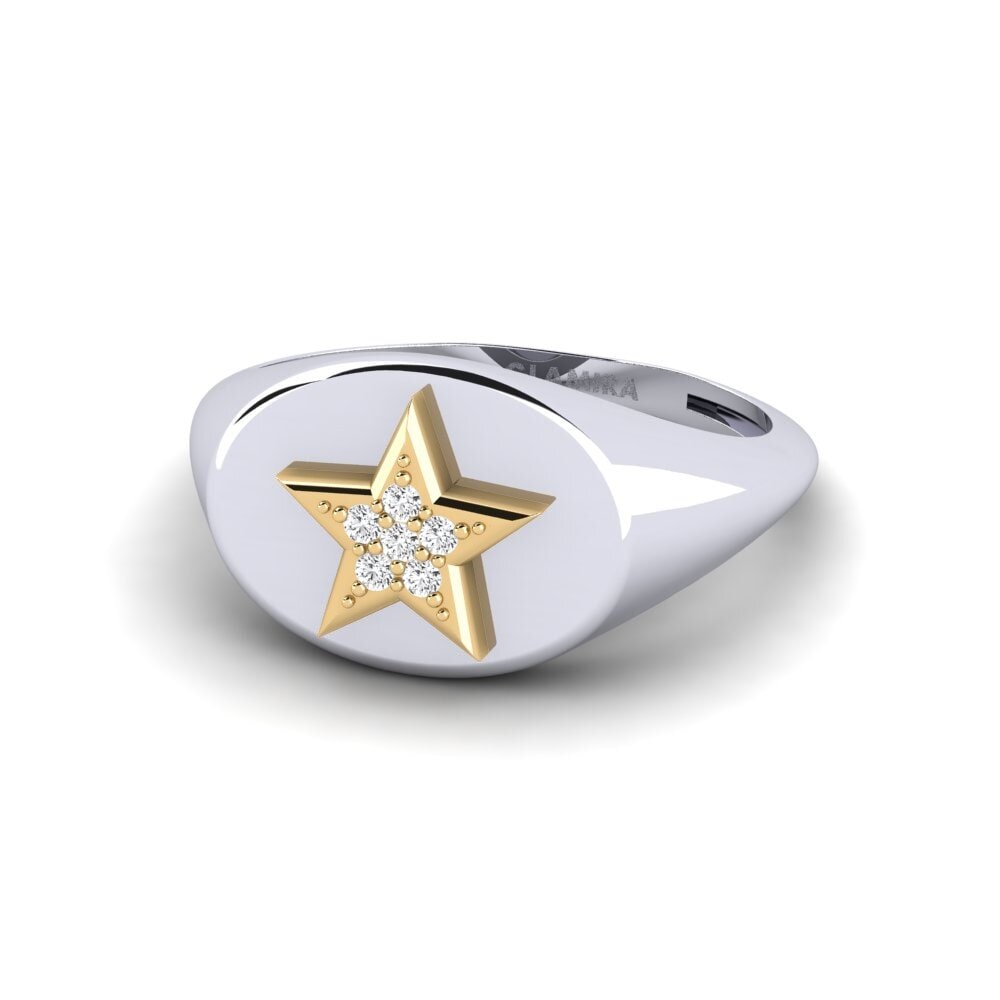 14ct White & Yellow Gold Ring Mamirapiratra