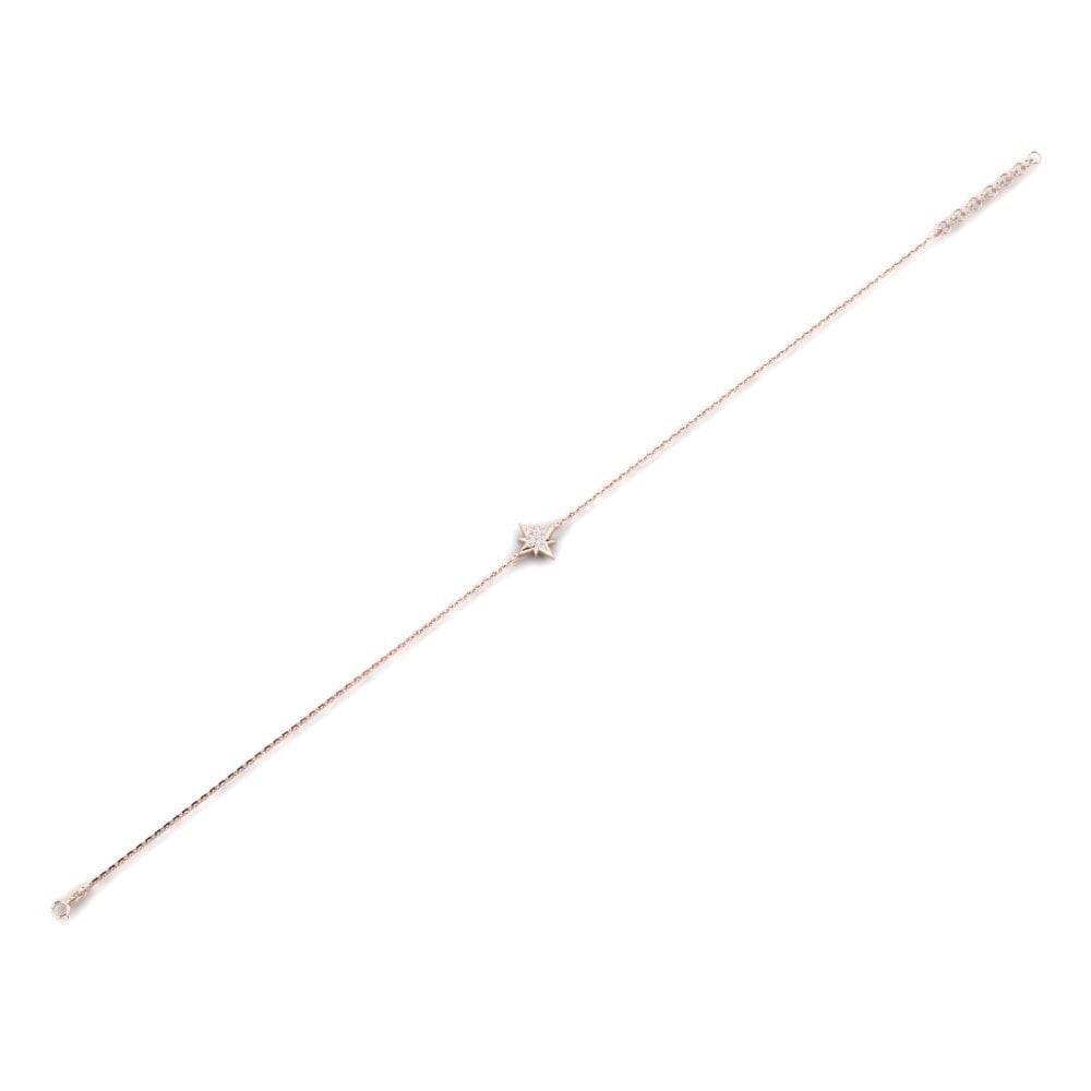14k Oro Rosa Pulsera de Mujer Phadima
