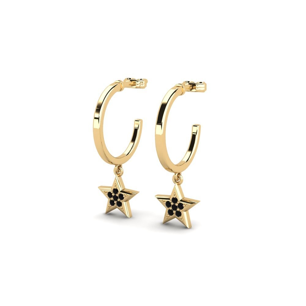 Black Diamond Women's Earring Sebaka