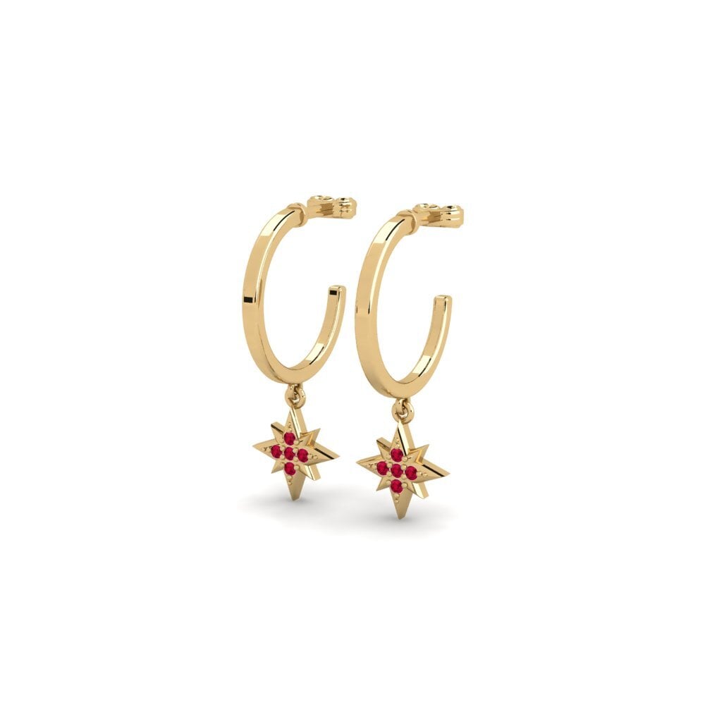 Ruby Women's Earring Starhill