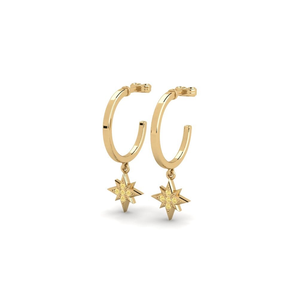 Yellow Diamond Women's Earring Starhill