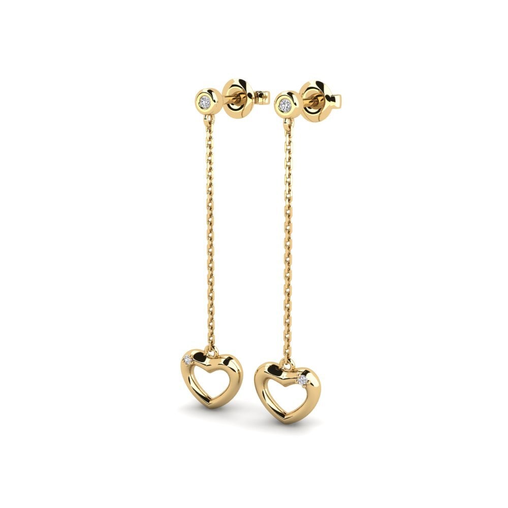 Diamant Dames Oorbellen Bloom