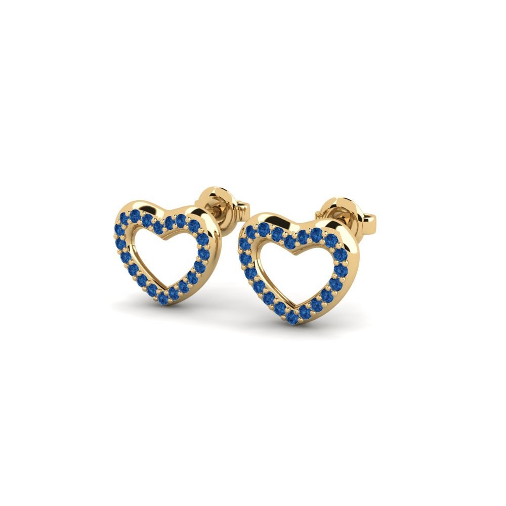 sapphire-zirconia Women's ต่างหู Extin