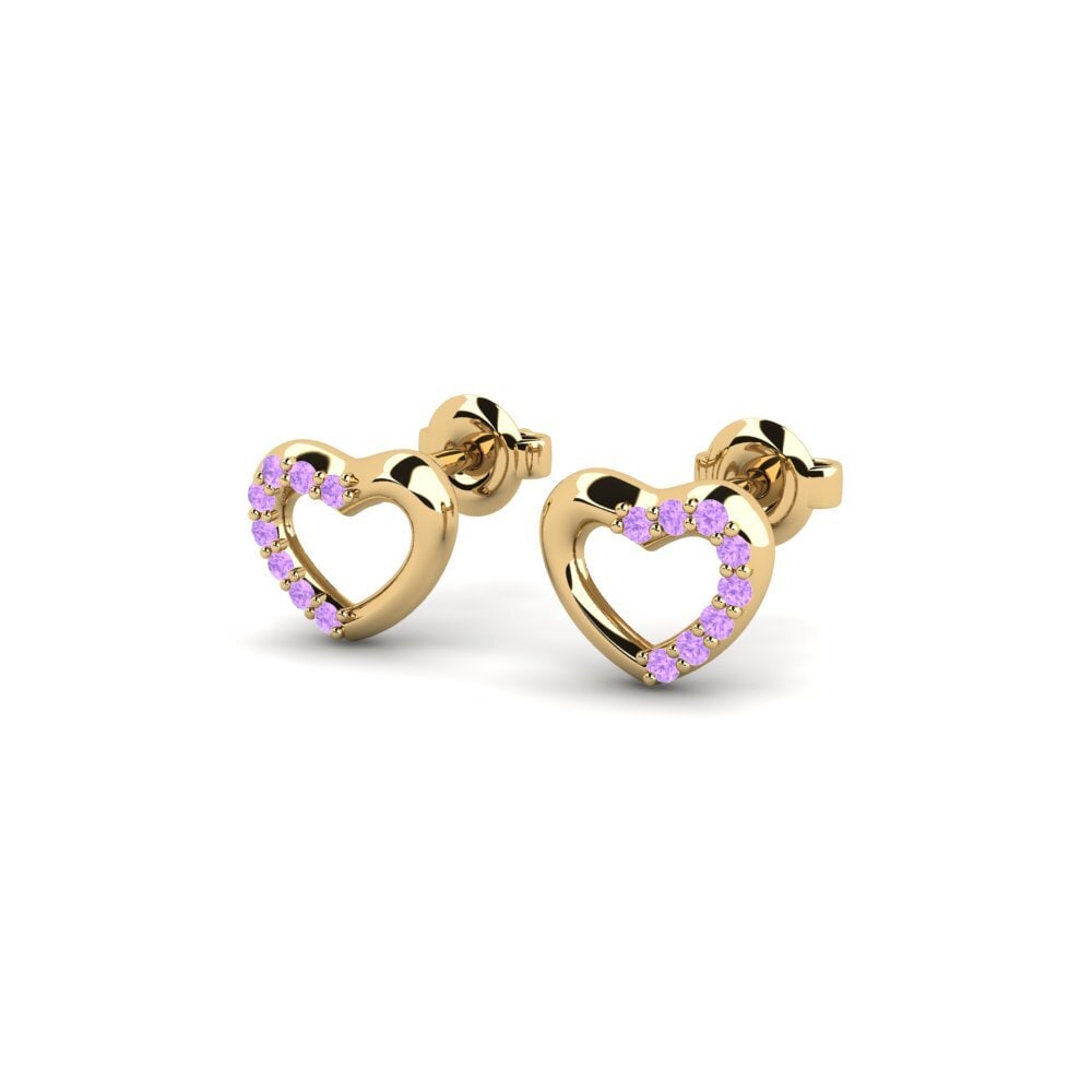 Amethyst Damen ohrring Kaunis