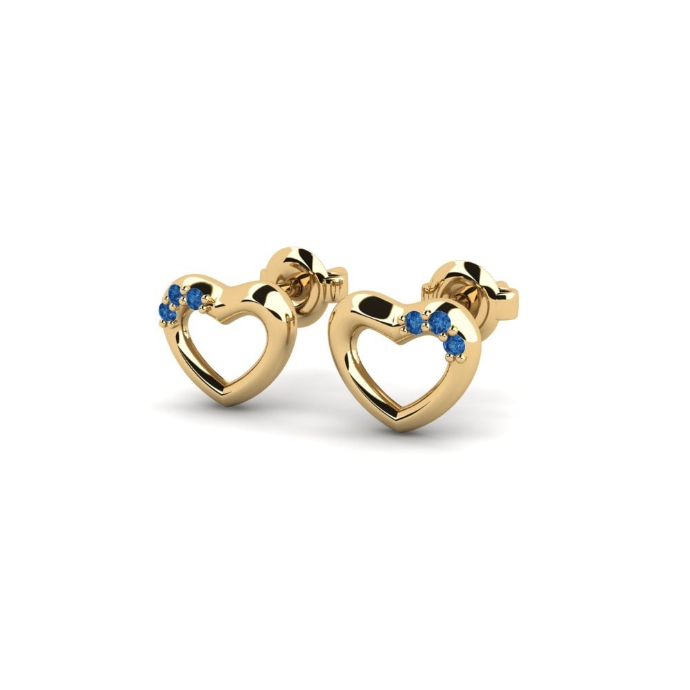 sapphire-zirconia Women's ต่างหู Marnai