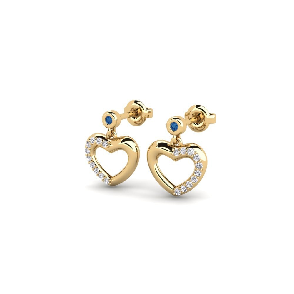 sapphire-zirconia Women's ต่างหู Misisa