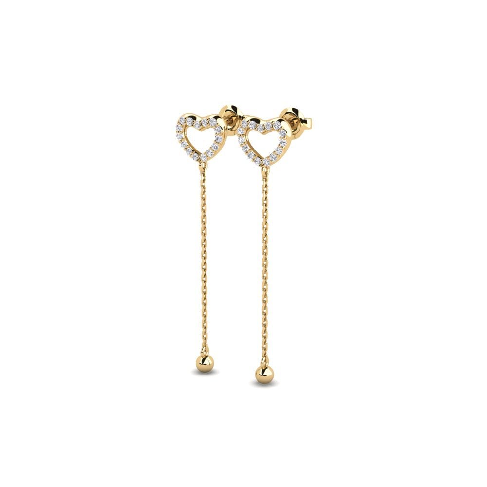 Diamant Dames Oorbellen Olivo