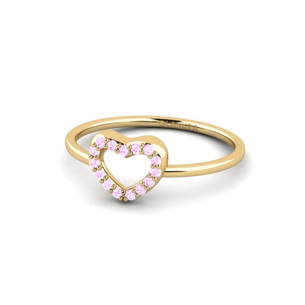 Zafiro Rosado Anillo Seica