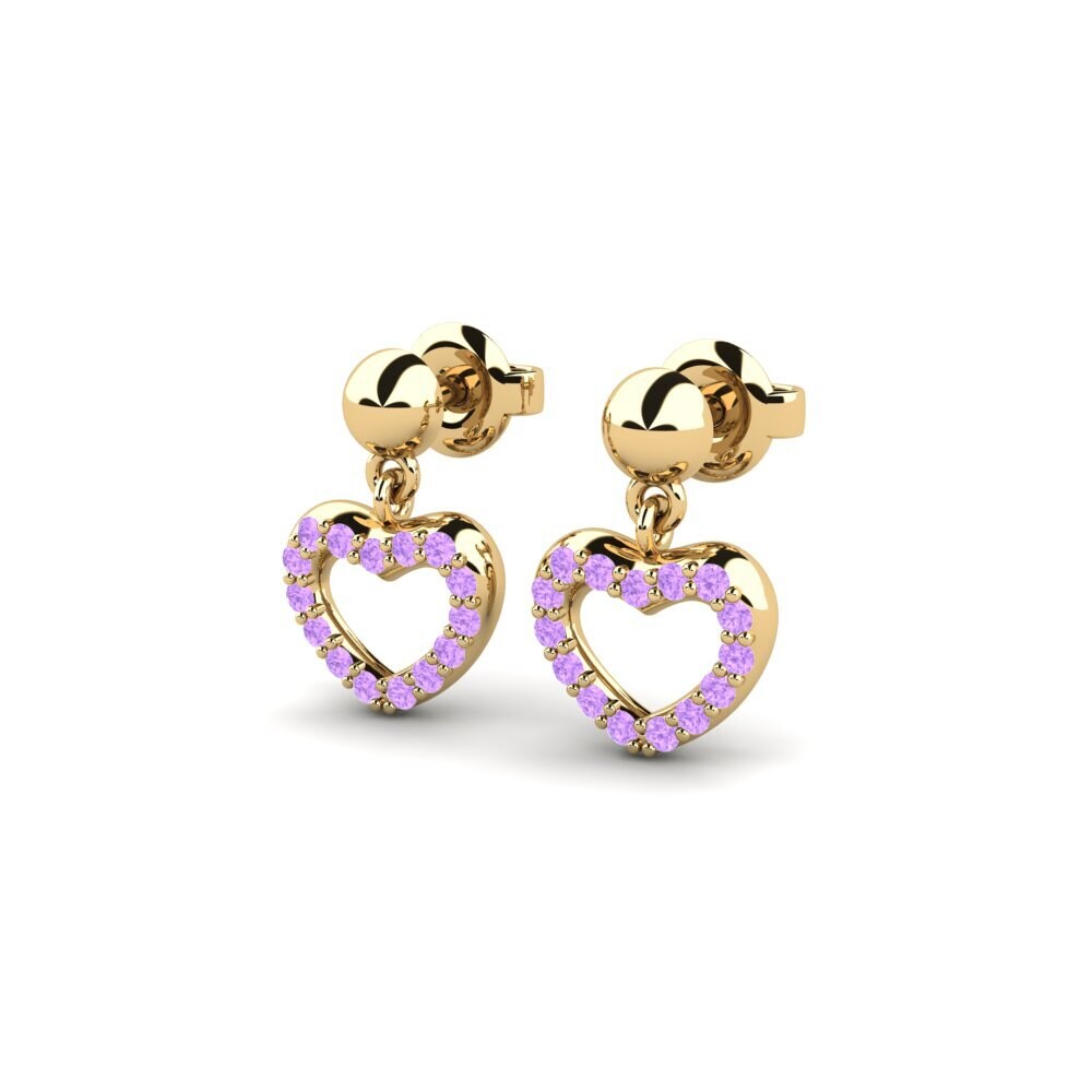 Amethyst Damen ohrring Sinia