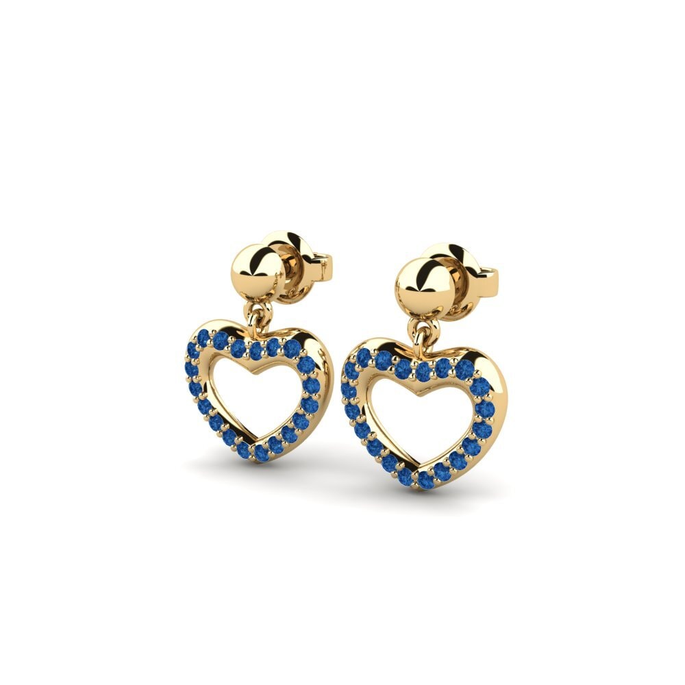 sapphire-zirconia Women's ต่างหู Siwi