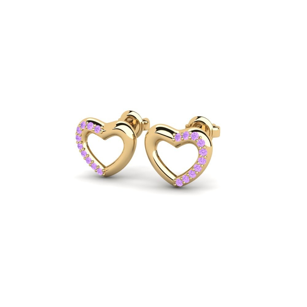 Amethyst Damen ohrring Wennena