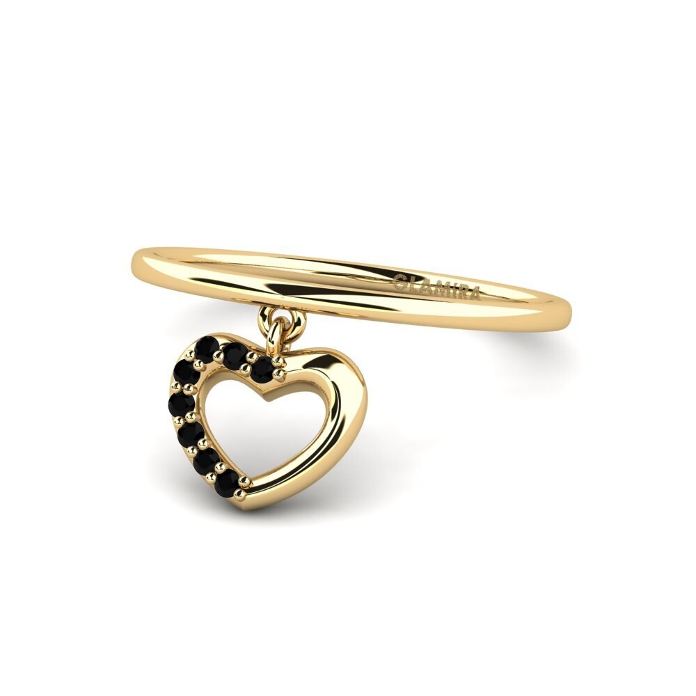 Zafiro negro Anillo Wian