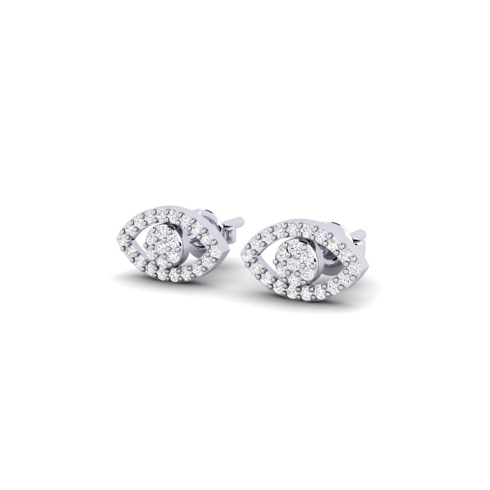 White Silver Women's Earring Ausardia