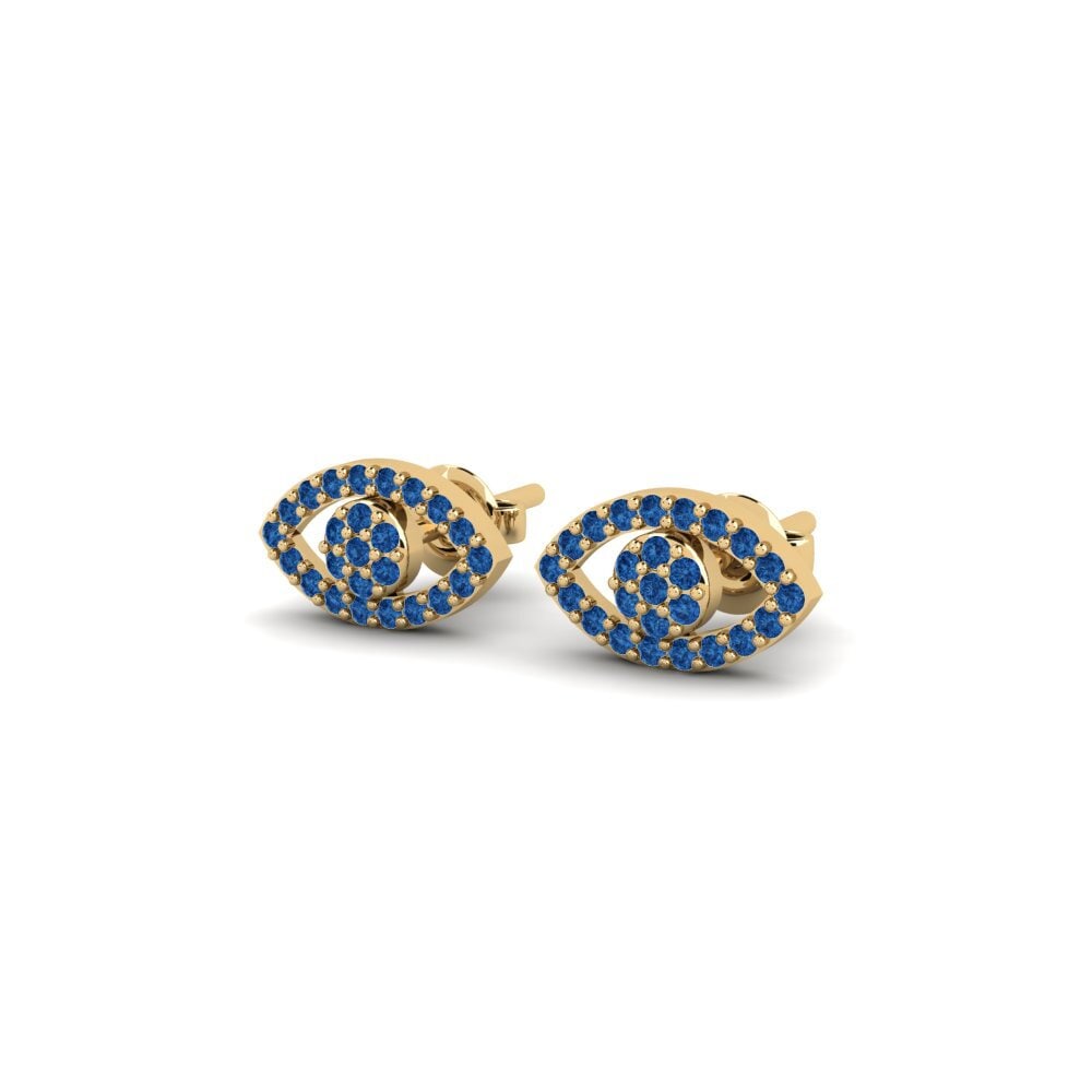 sapphire-zirconia Women's ต่างหู Ausardia