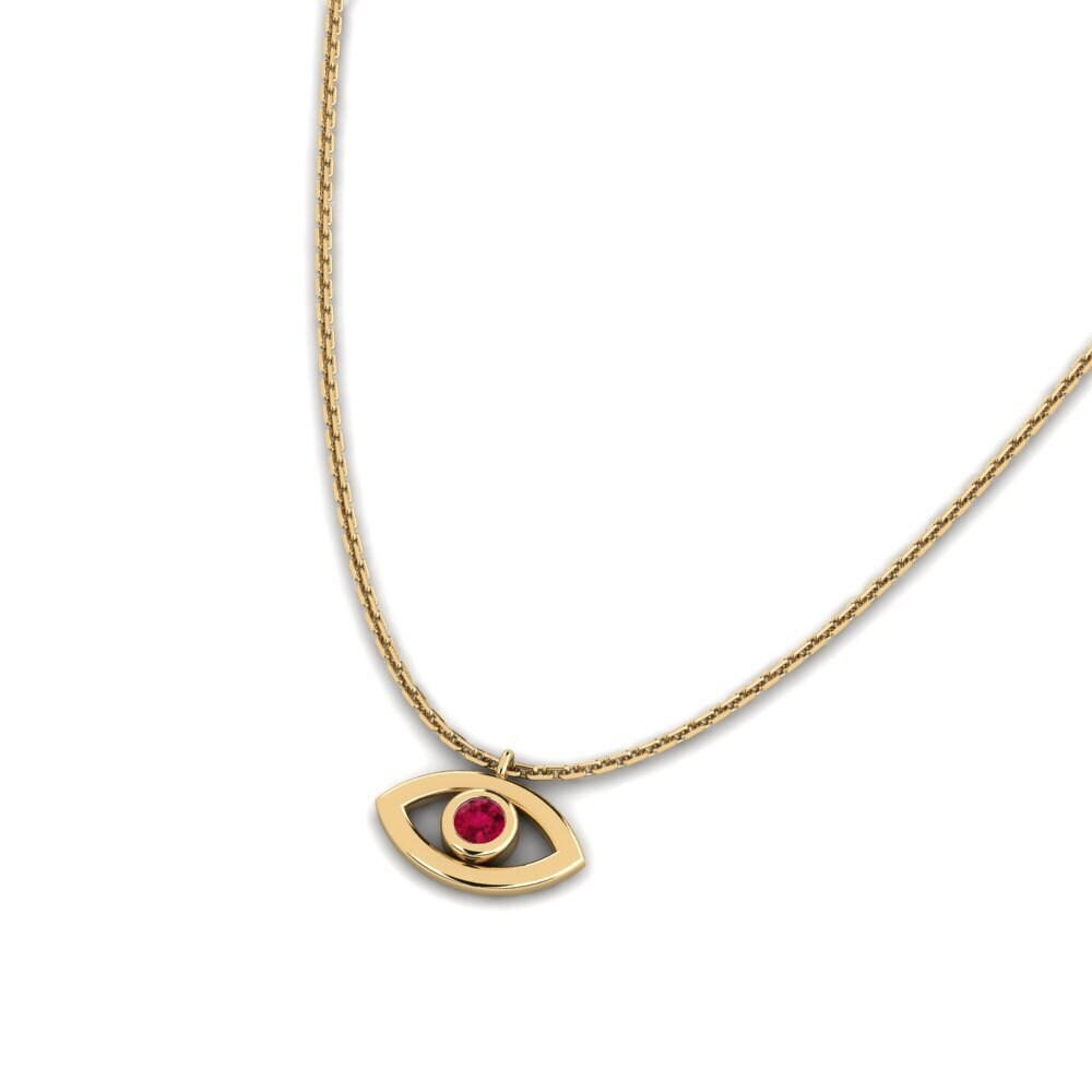 Ruby Women's Necklace Bogang