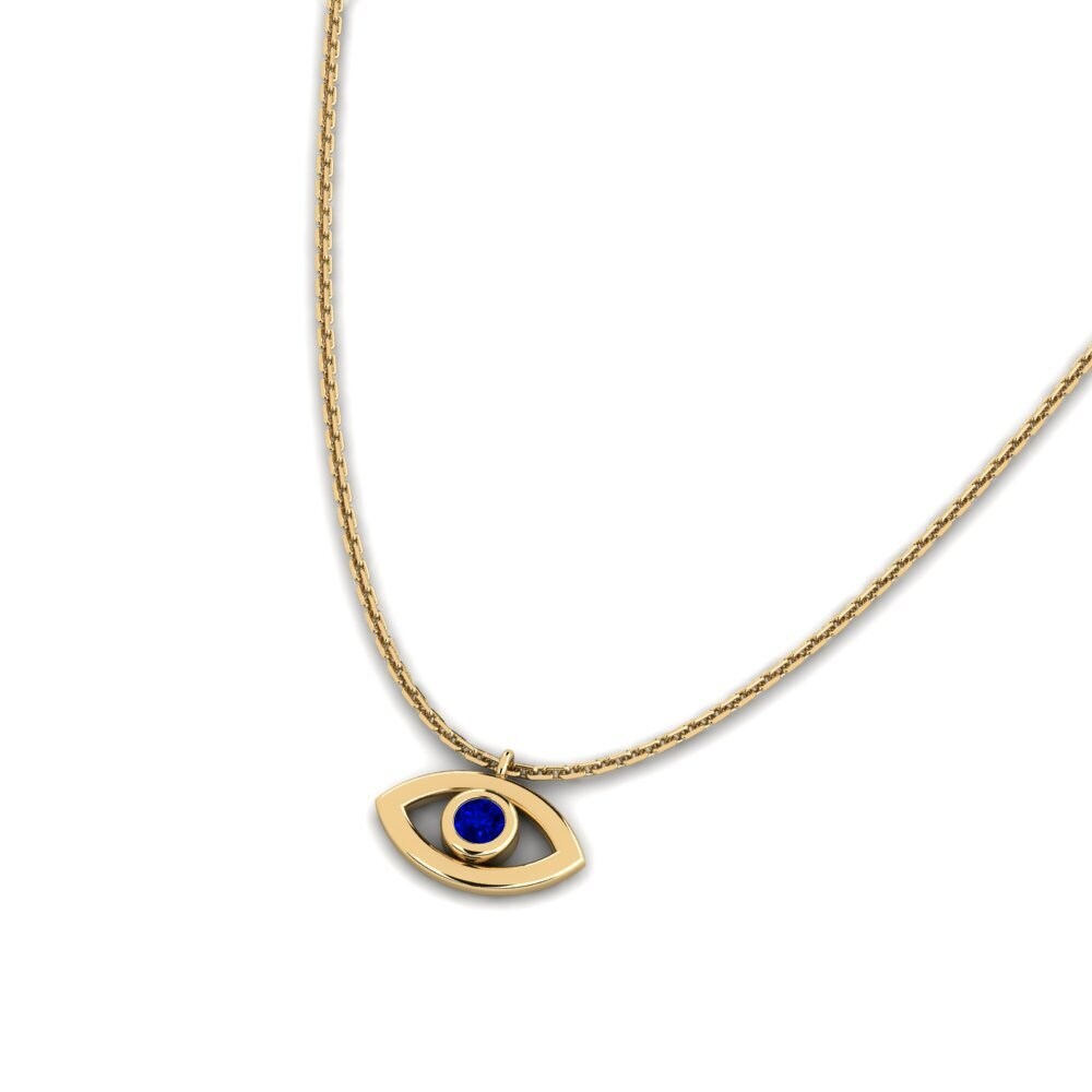 Sapphire Women's Necklace Bogang